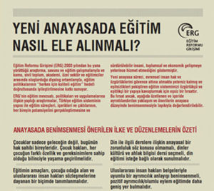 Yeni Anayasada Eğitim Nasıl Ele Alınmalı?